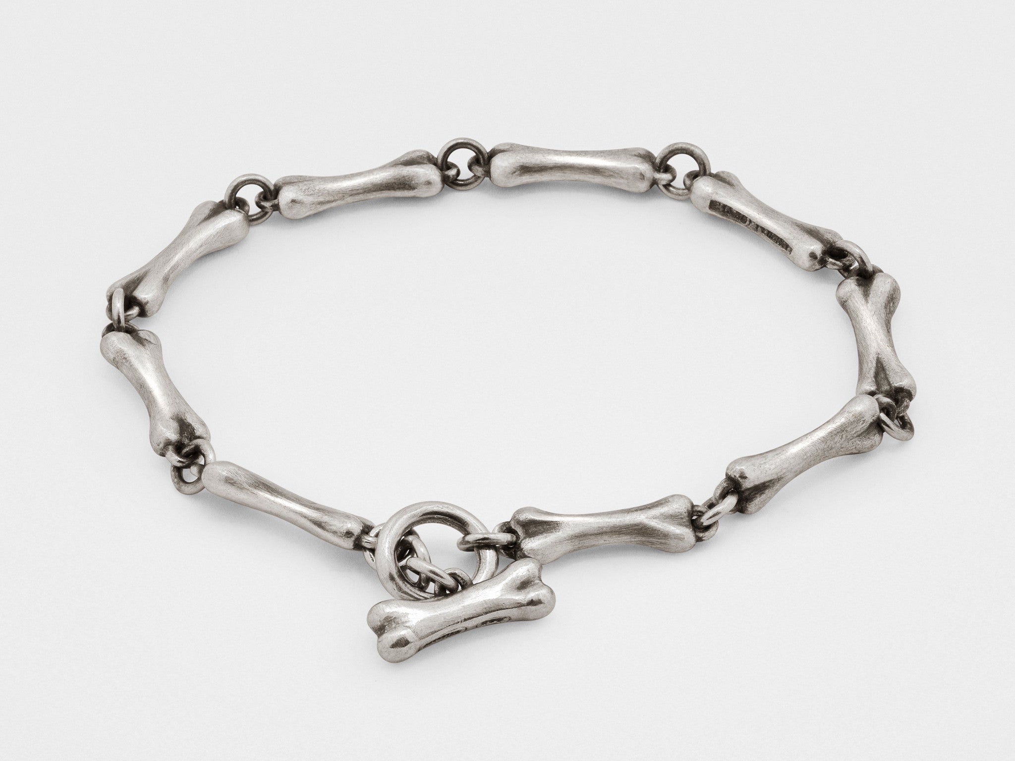 Bones Bracelet in Silver