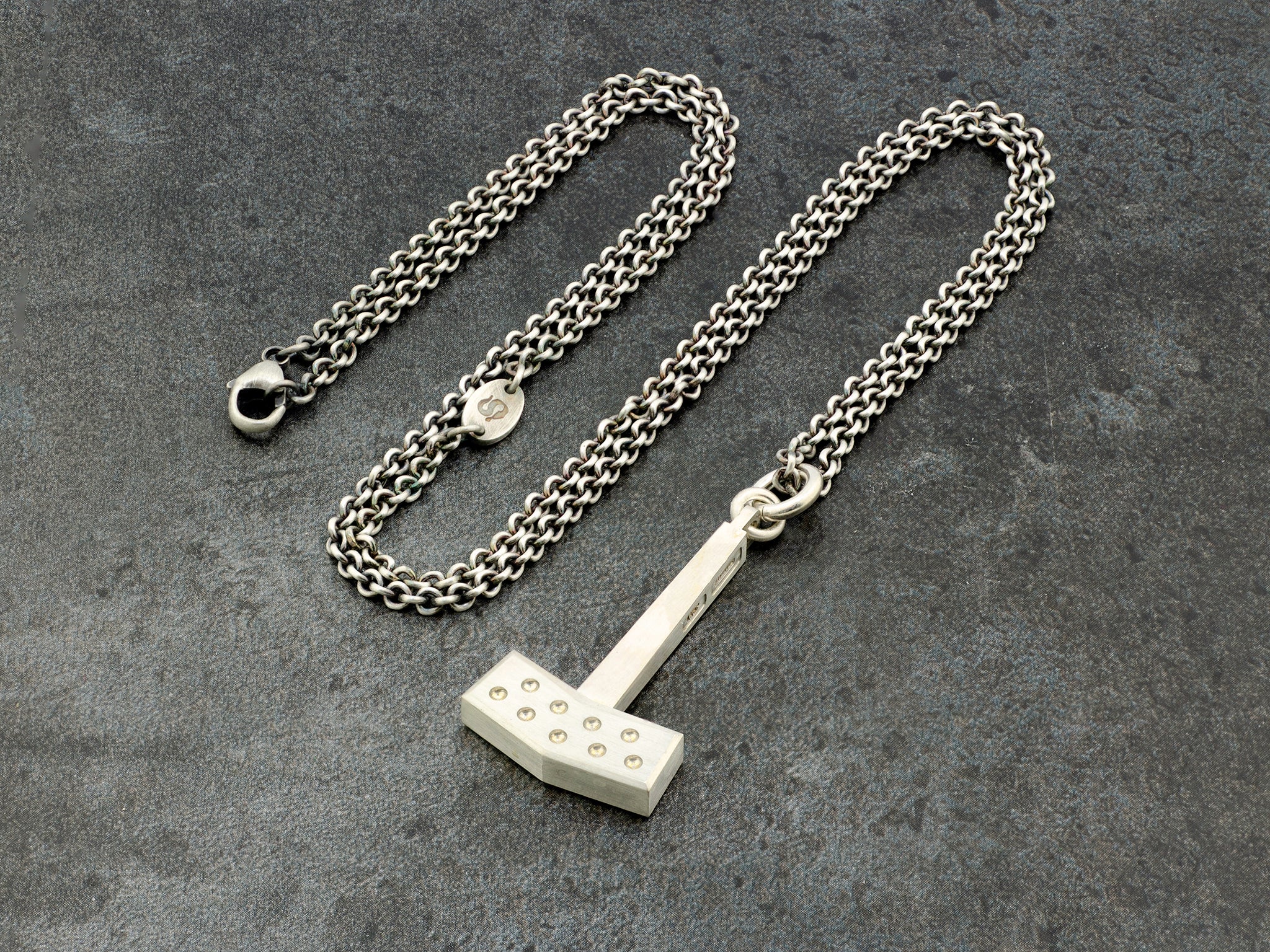 Thor's Hammer Pendant Necklace